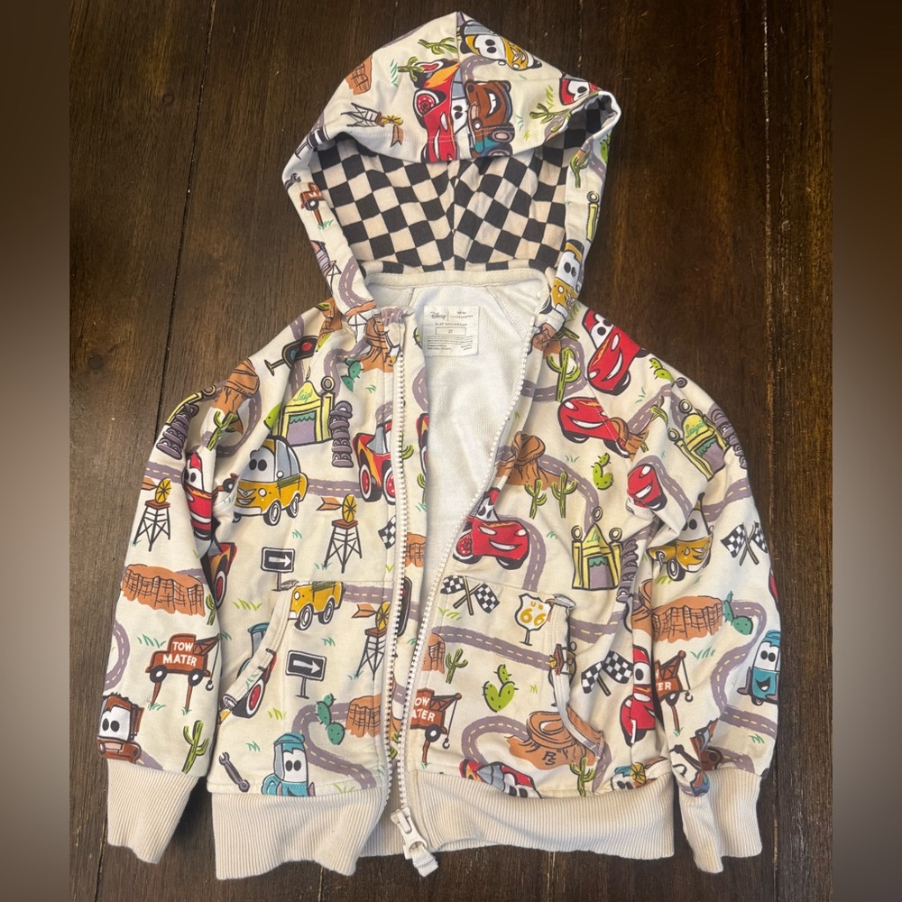 Cars Themed Hoodie Little Sleepies